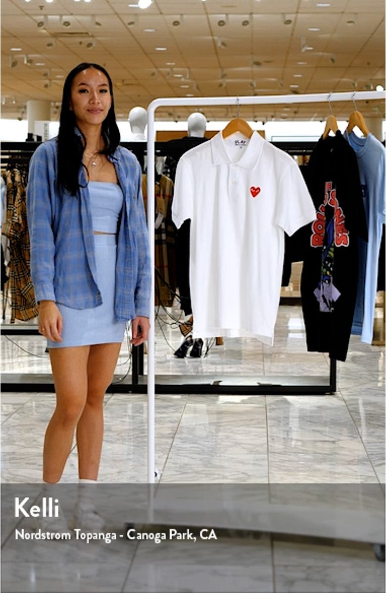 Heart Logo Slim Fit Polo, sales video thumbnail