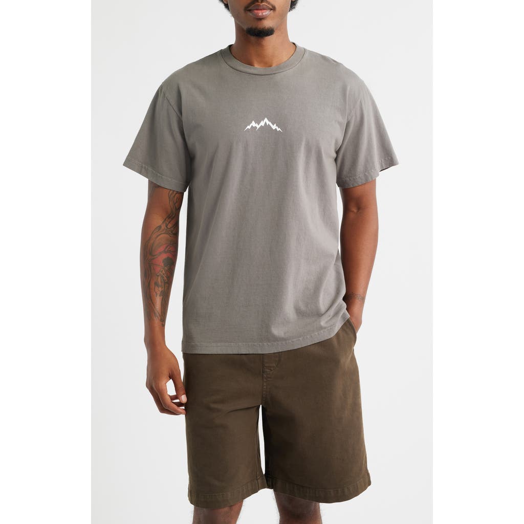 Afield Out Axis Graphic T-shirt In Gray
