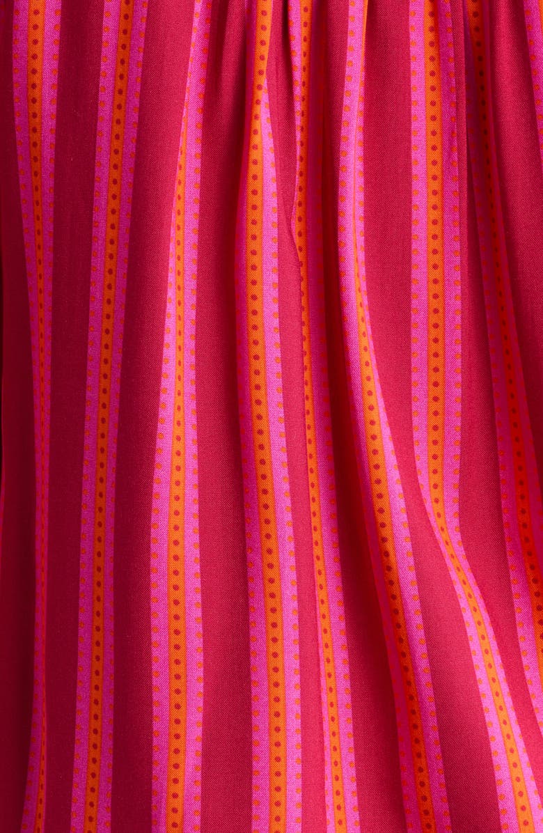 SUGARLIPS Clarisa Stripe Maxina Top, Alternate, color, Fuchsia-Orange