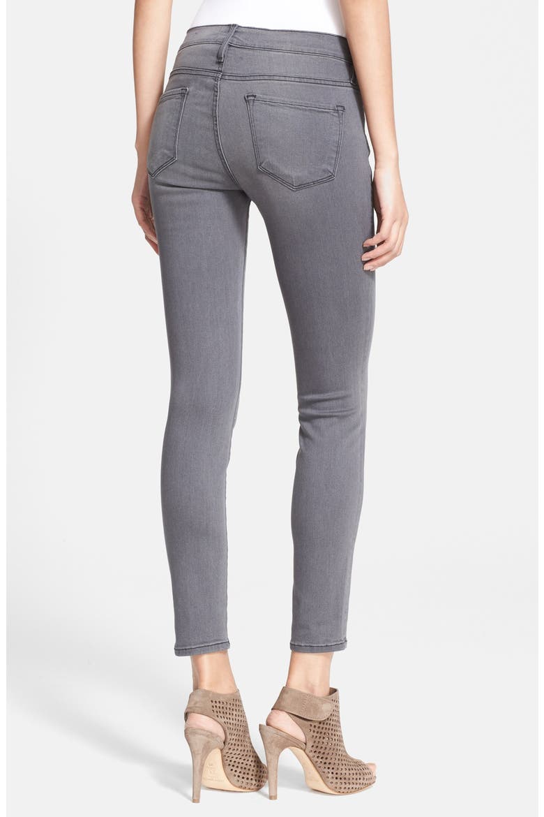'Le Skinny' Sateen Skinny Jeans, Alternate, color, GREYS INN