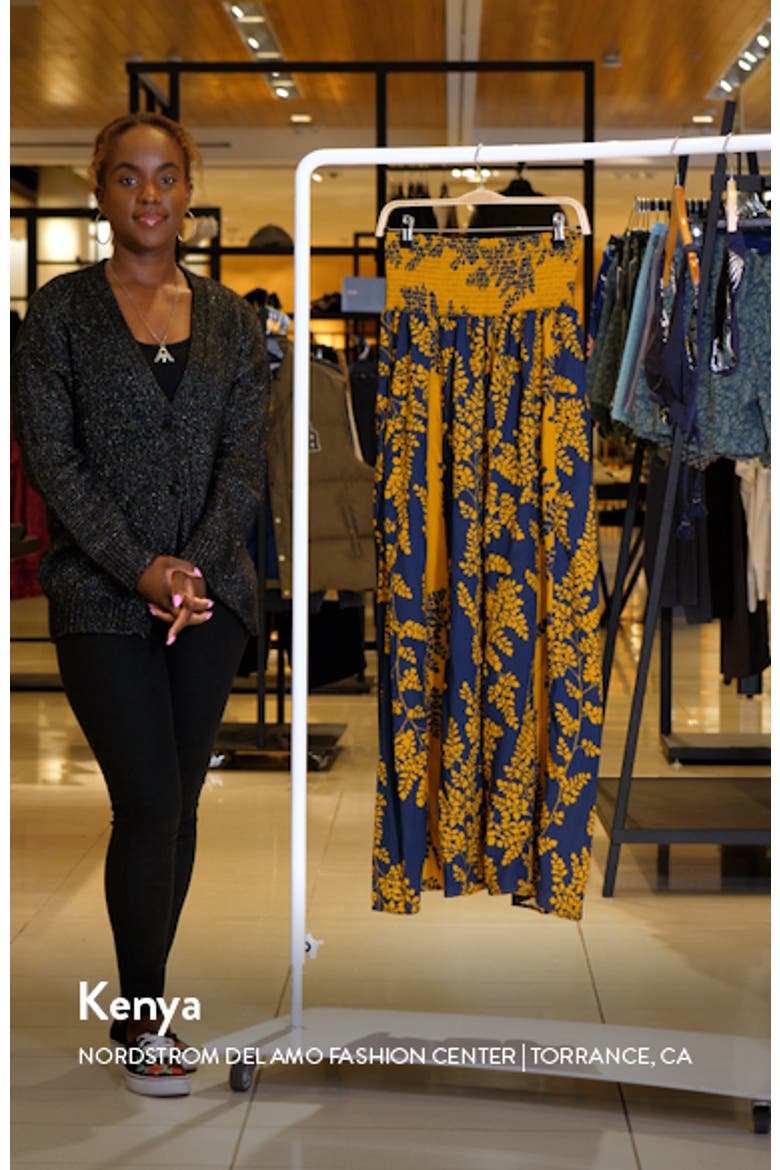 Amber Vine Volie Strapless Cover-Up Dress video