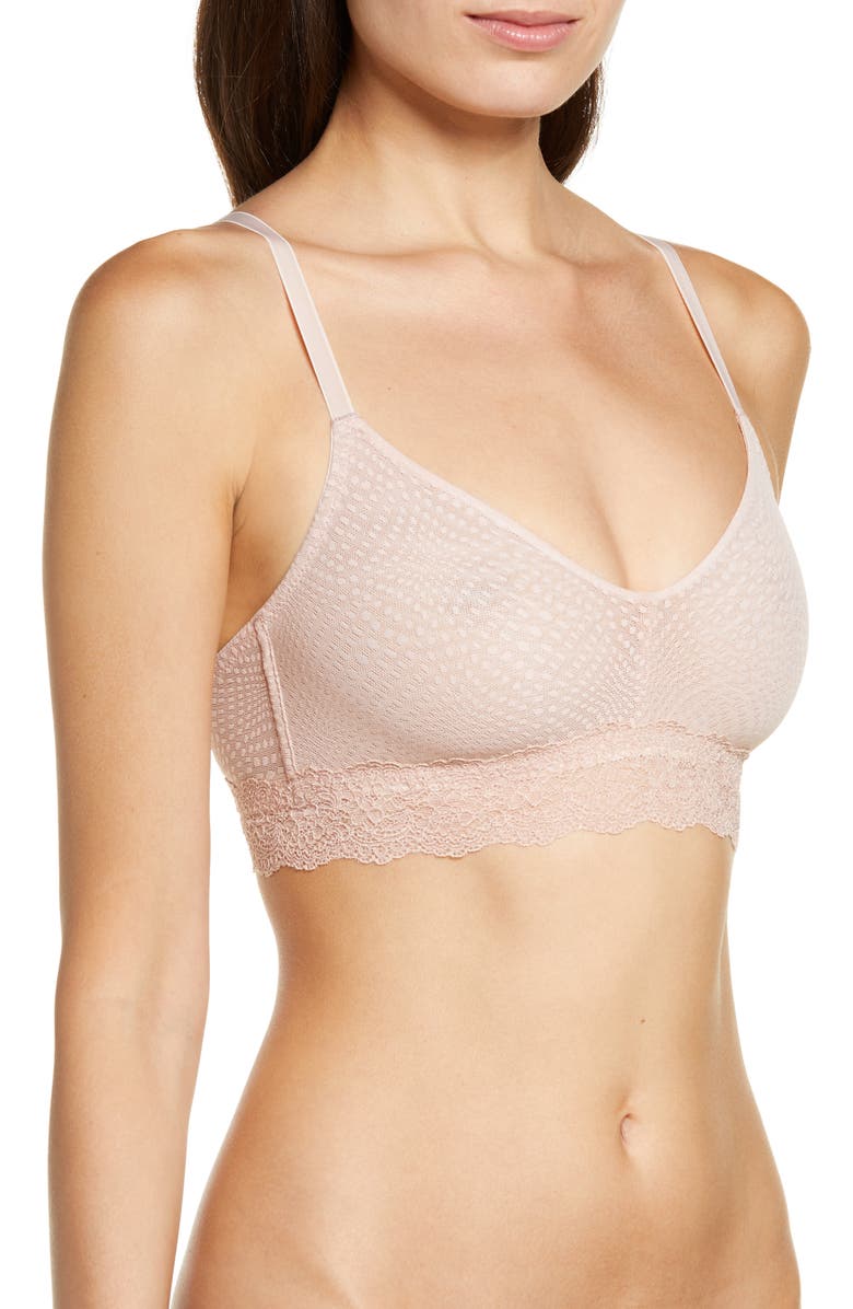 Natori Beyond Convertible Wireless Bra, Alternate, color, Rose/ Pearl