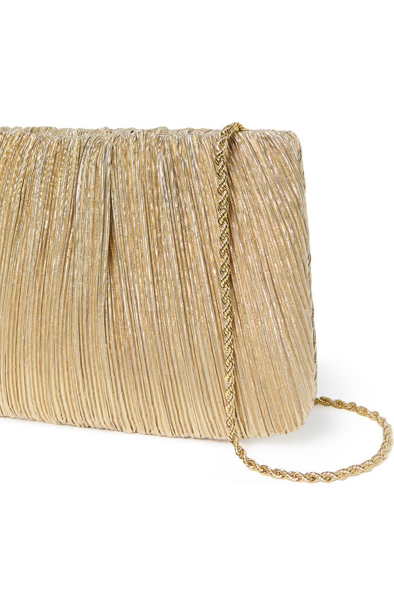 Loeffler Randall Brit Pleated Clutch, Alternate, color,