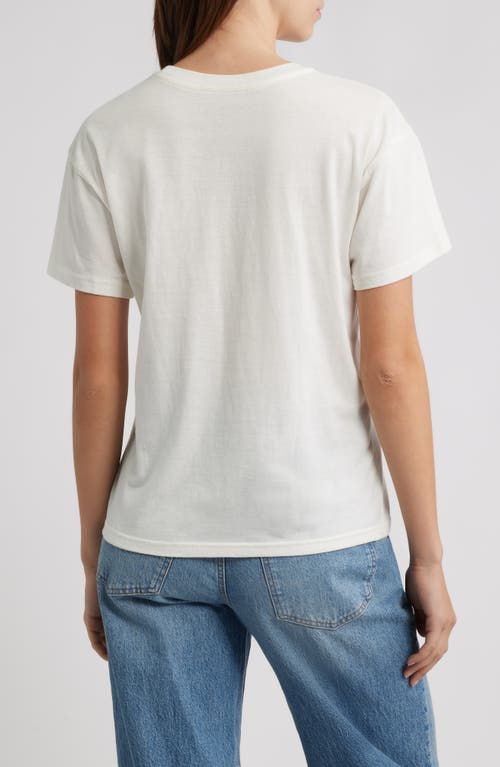 Vinyl Icons Pretzel Graphic T-shirt In White