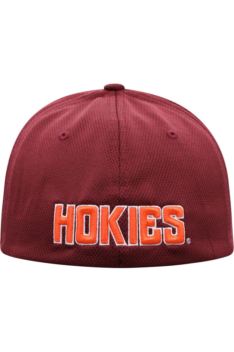 Men's Top of the World Maroon Virginia Tech Hokies Reflex Logo Flex Hat, Alternate, color, Maroon