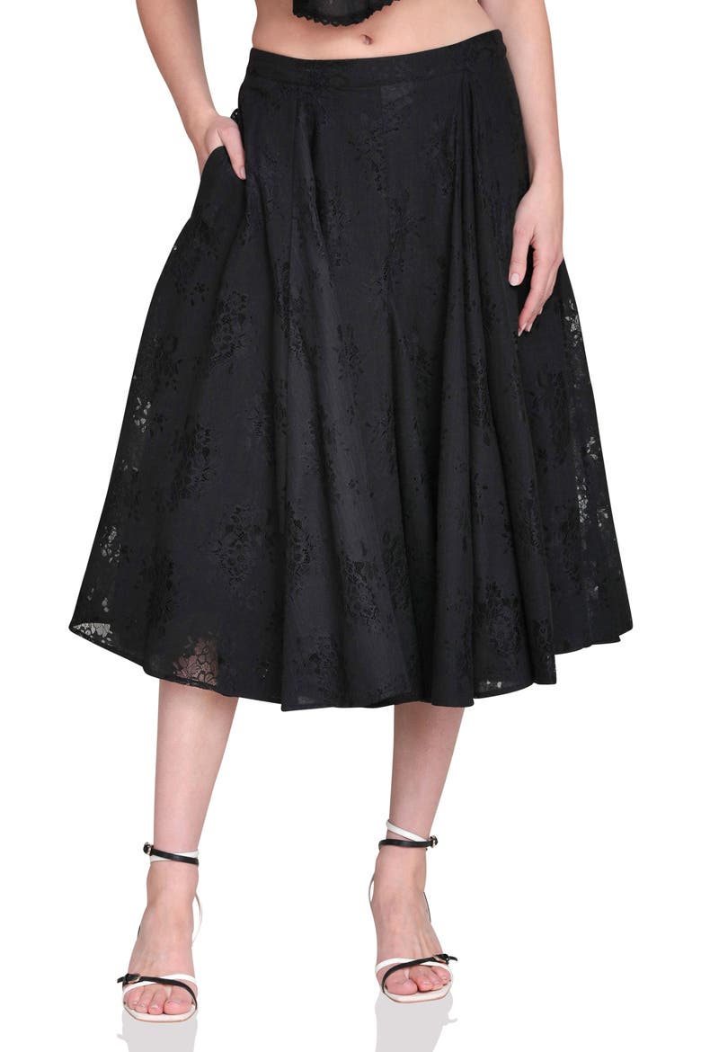 Lace Inset Skirt video