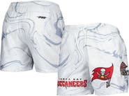 PRO STANDARD Men's Pro Standard White Tampa Bay Buccaneers Allover Marble Print Shorts