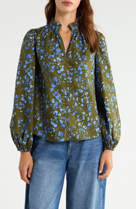 Solvay Ruffle Top