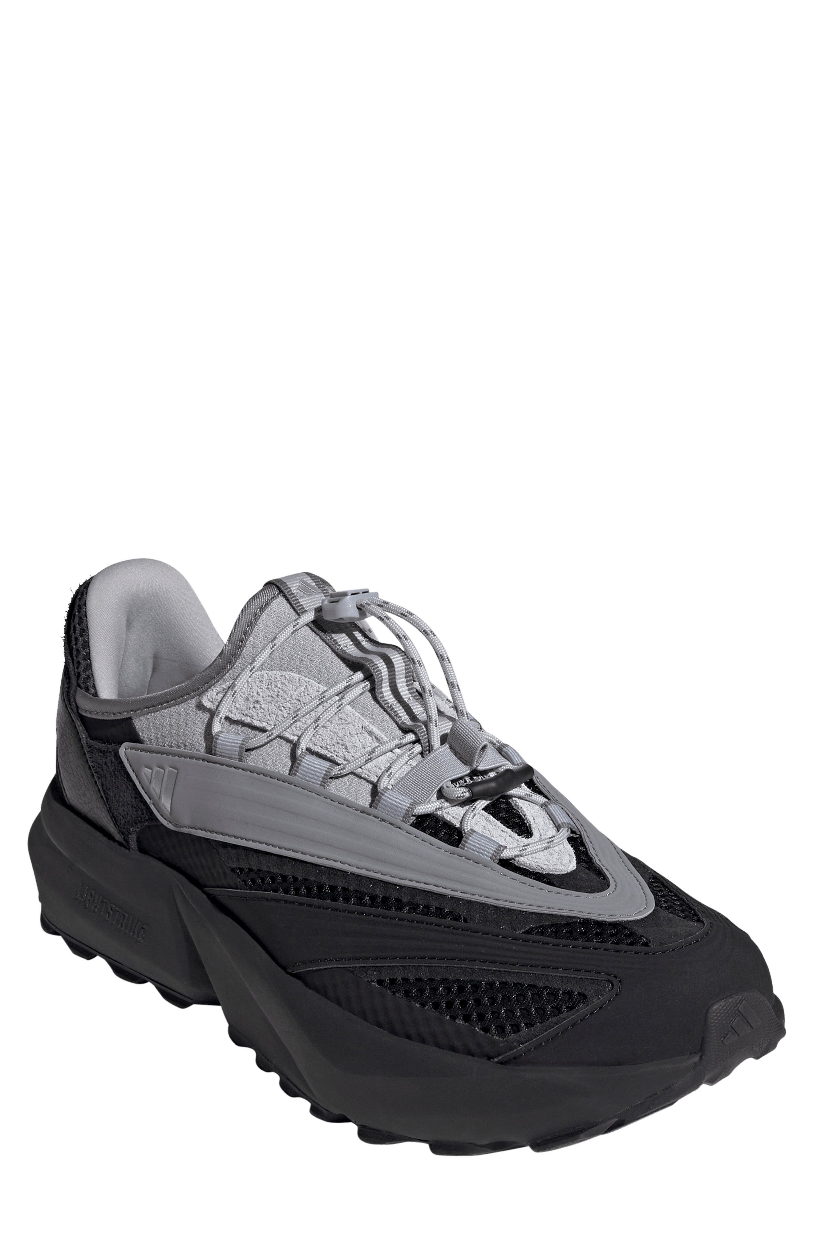 adidas Lightblaze Vista Sneaker, Main, color, Black/ Silver Met/ Grey
