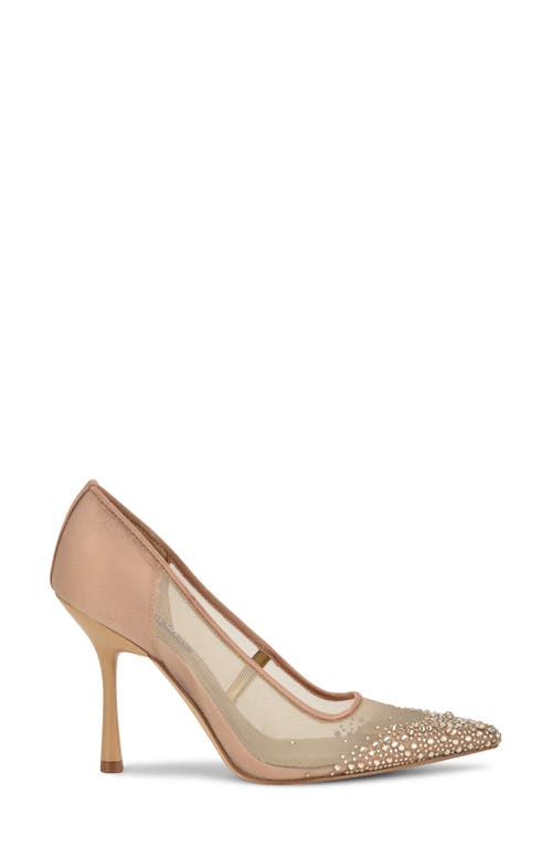 Nine West Jamiey Pointed Toe Pump In Brown