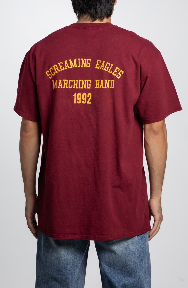 Elwood Vintage Boston College Tee, Alternate, color, Burgundy