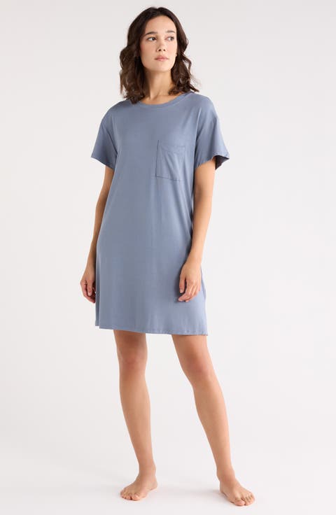 Tranquility Short Sleeve Nightshirt