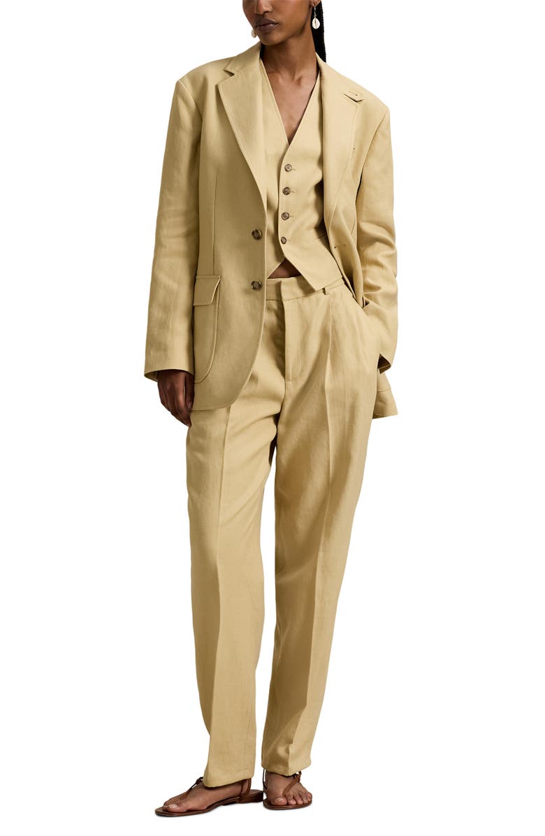 Polo Ralph Lauren Hemp Vest, Alternate, color, Dune Tan