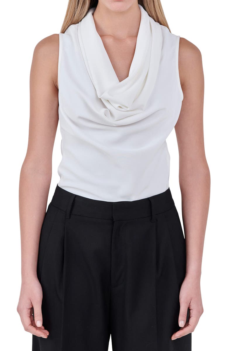 Endless Rose Drape Neck Top, Alternate, color, 