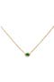  18Ct Gold Vermeil / Green Onyx