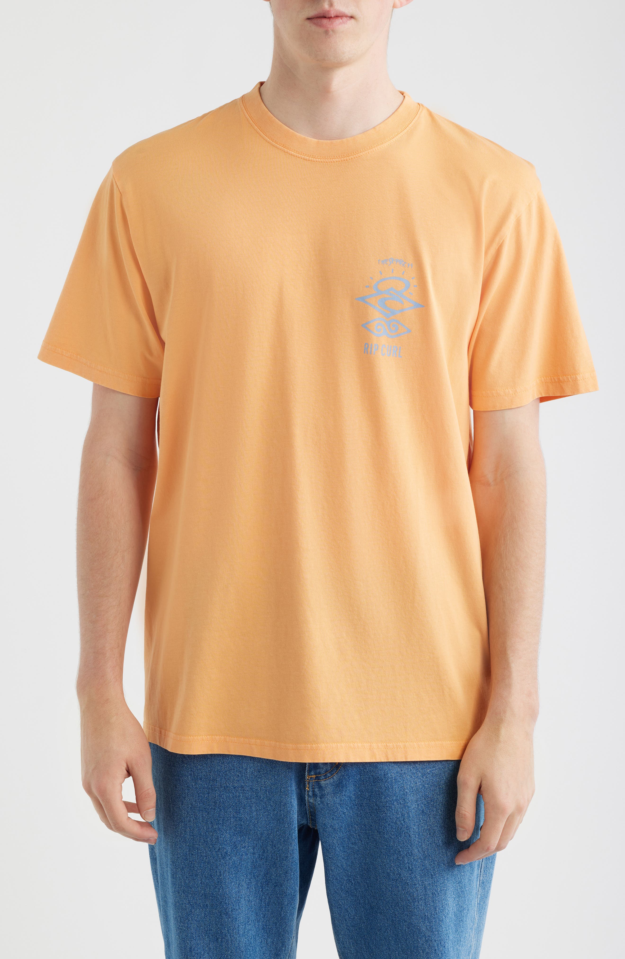 Search Icon Organic Cotton Graphic T-Shirt - image 3