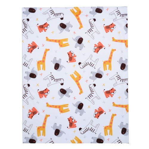 Bedtime Originals Lollipop Jungle Fleece Baby Blanket In Multi