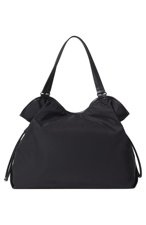Shop Oryany Ramsey Nylon Shopper Bag In Black