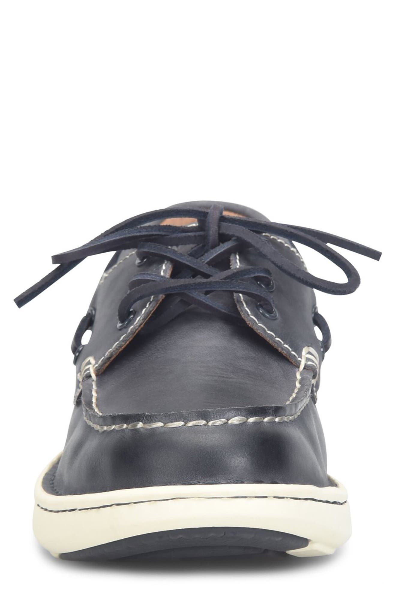 Mariner 3-Eye Boat Shoe, Alternate, color, NAVY F/ G