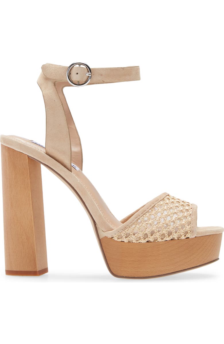 Steve Madden McKinley Platform Block Heel Sandal, Alternate, color,