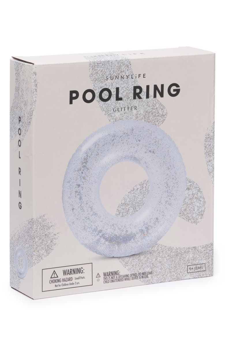 Sunnylife Glitter Pool Float, Alternate, color,