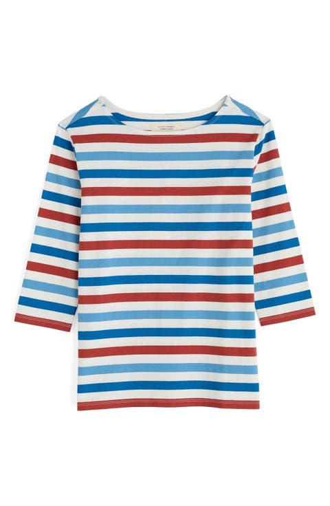 Sailor Stripe Organic Cotton Top