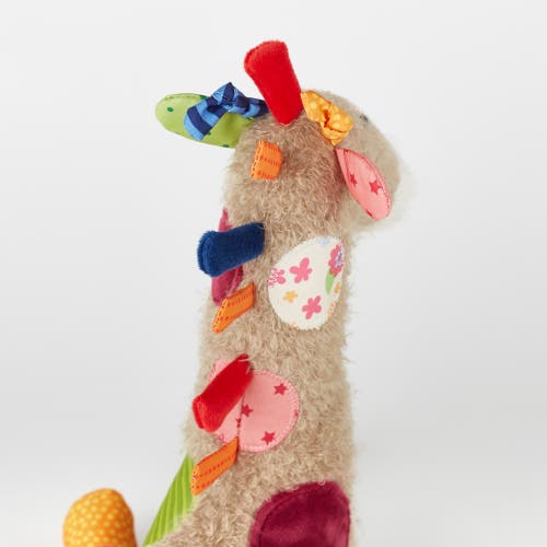 SIGIKID SIGIKID PATCHWORK GIRAFFE PLUSH TOY
