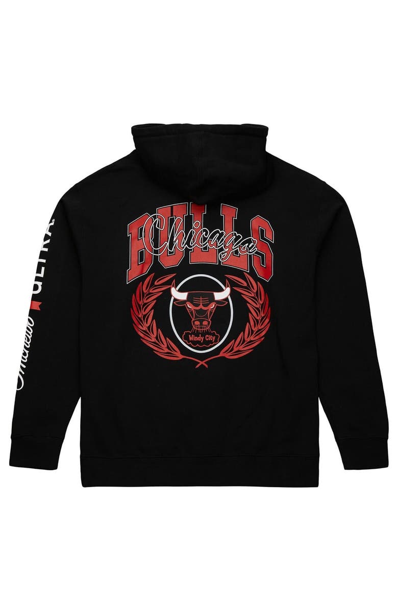 Mitchell & Ness Men's Mitchell & Ness Black Chicago Bulls NBA x Michelob Ultra Swish & Sip Pullover Hoodie, Alternate, color, Black
