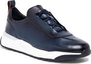 Santoni Leather Sneaker