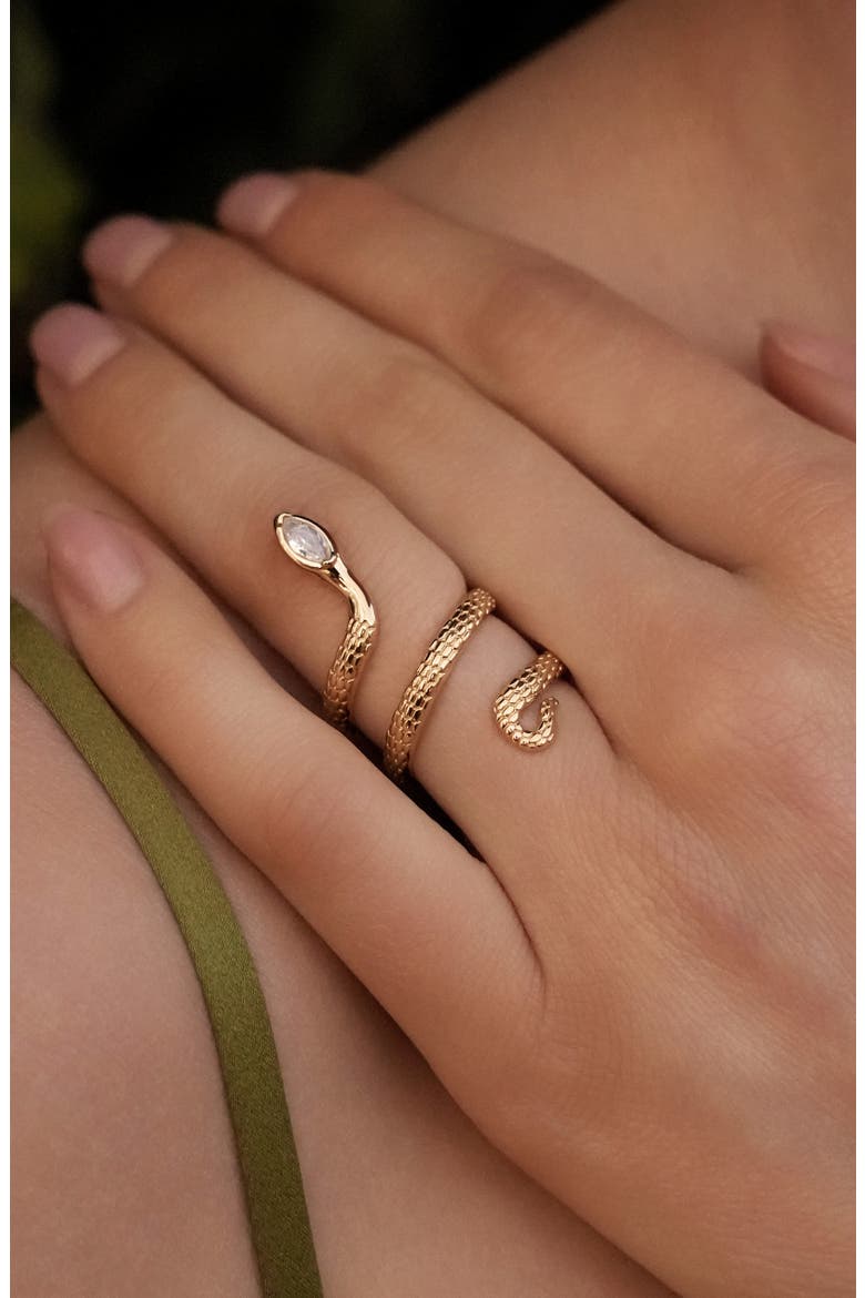 Serpentina Ring, Alternate, color, GOLD