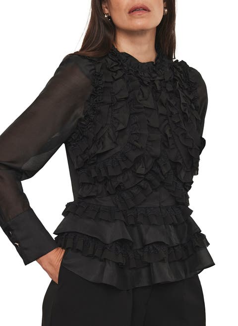 Ruffle Detail Blouse