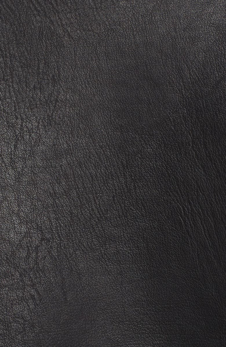 BLANKNYC Whipstitched Faux Leather Moto Jacket, Alternate, color,