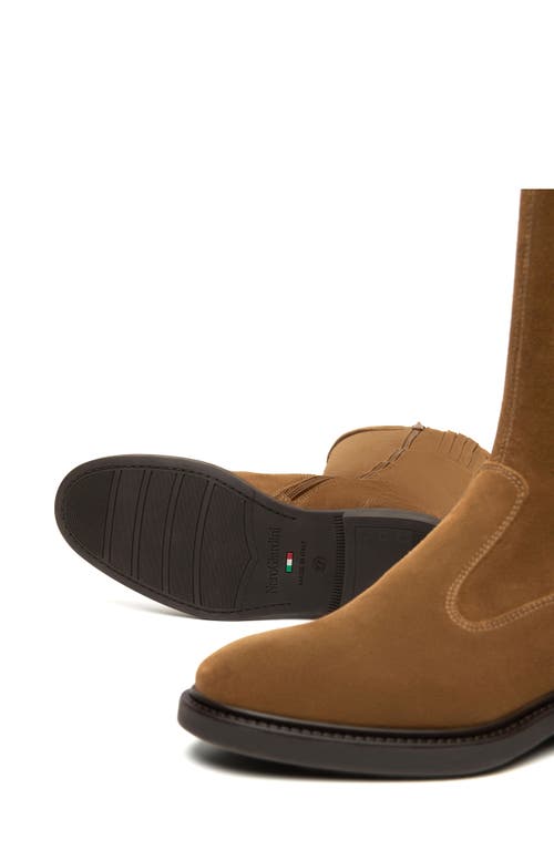 Nerogiardini Buckle Riding Boot In Brown