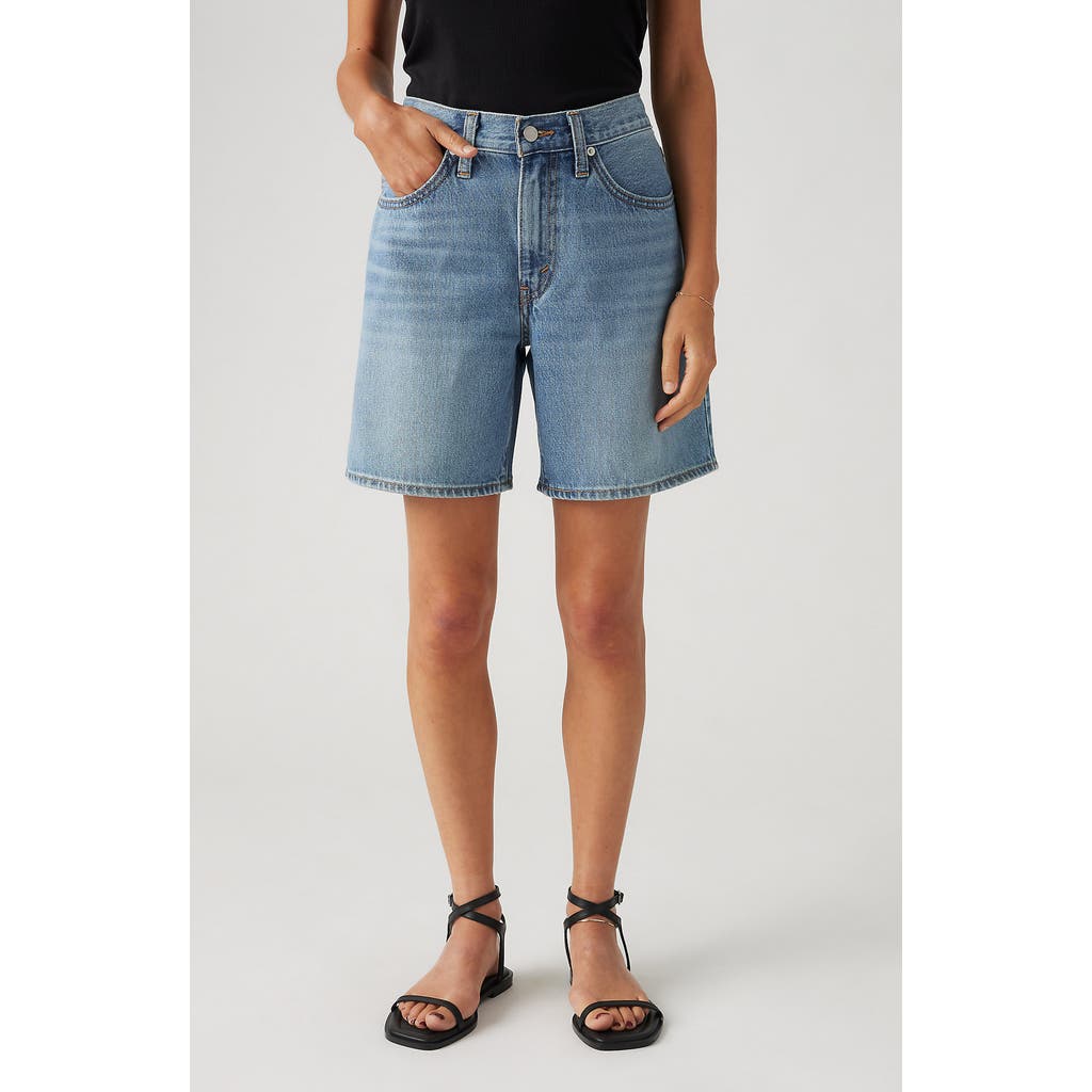 Levi's® 94 Baggy Mid Thigh Denim Shorts In Study Group Short