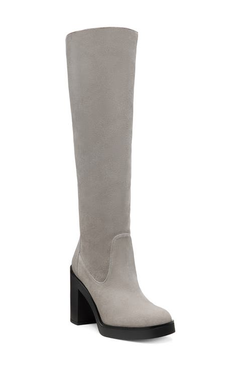 Bethenny Block Heel Tall Boot (Women)