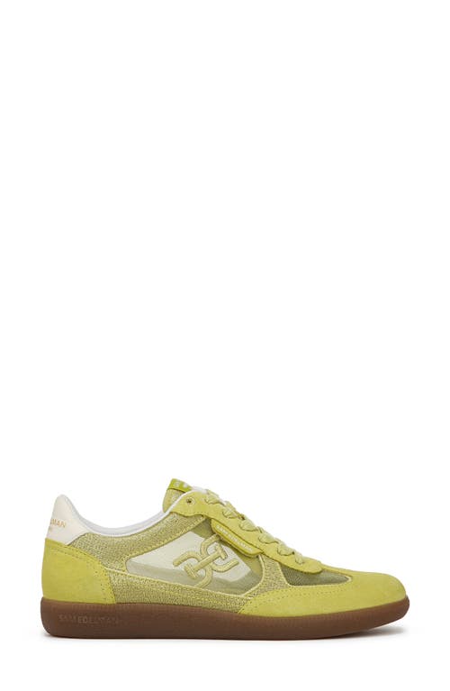 Shop Sam Edelman Kyla Sneaker In Celery Yellow