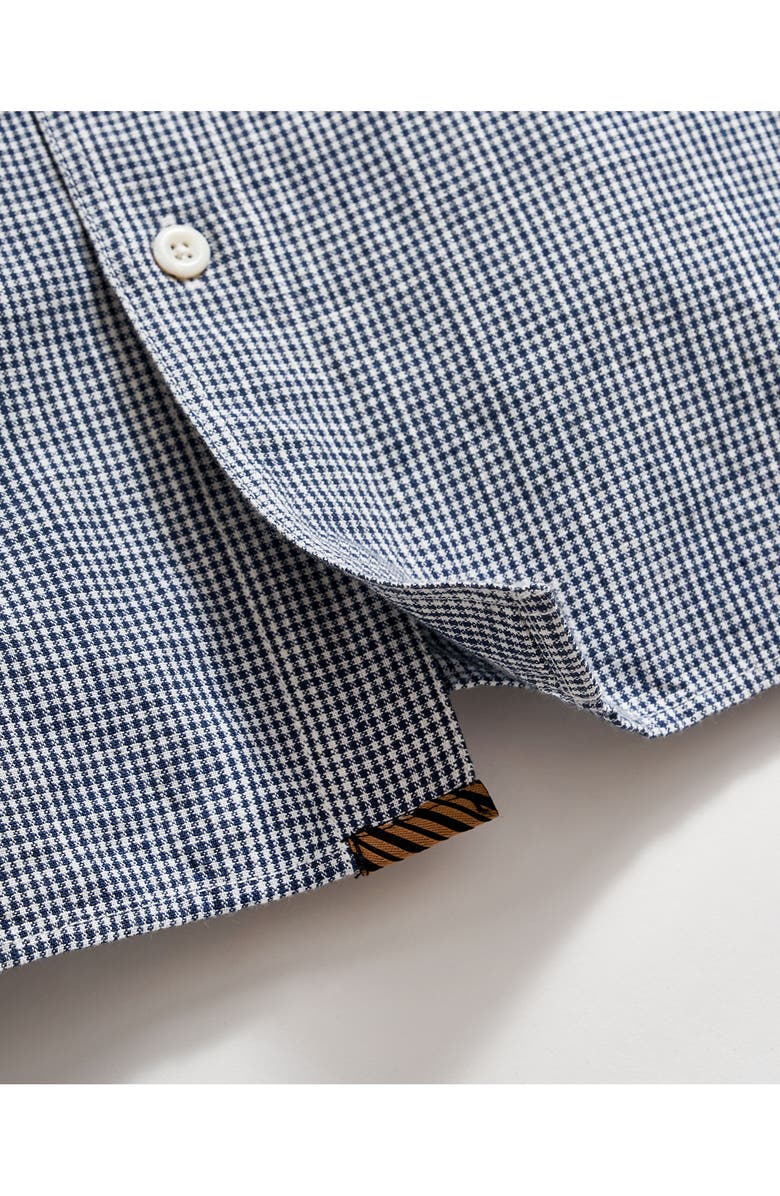 Billy Reid Creek Microcheck Button-Up Shirt, Alternate, color, 