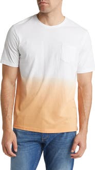 Stone Rose Dip Dye Pocket T-Shirt