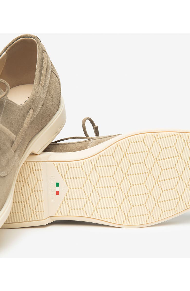 NeroGiardini Boat Shoe, Alternate, color, Taupe