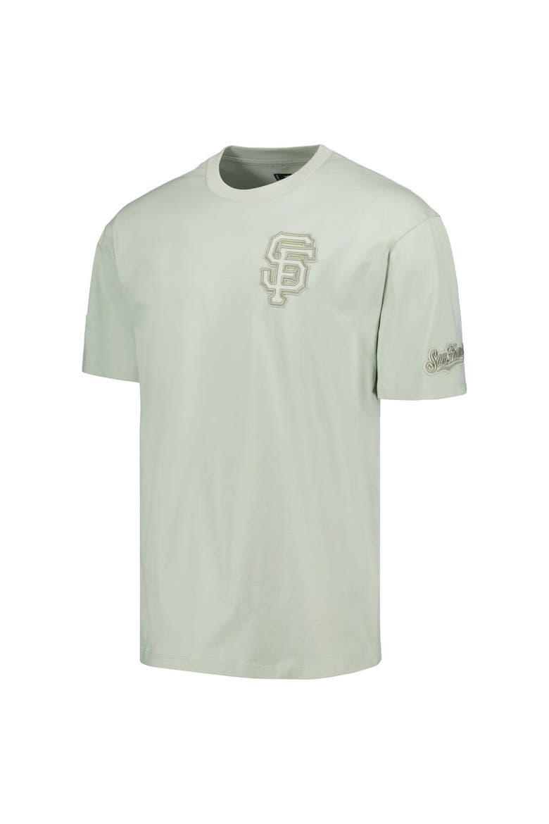 Men's Pro Standard Mint San Francisco Giants Neutral CJ Dropped Shoulders T-Shirt, Alternate, color, Mint