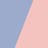  Pearl Blue/ Sand Pink