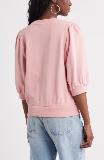 Puff Sleeve Sweatshirt