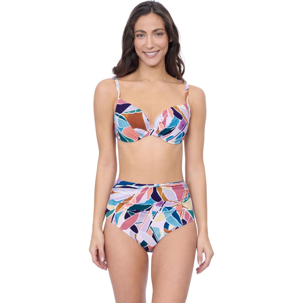 Profile By Gottex Aura D Cup Bikini Top In Multi