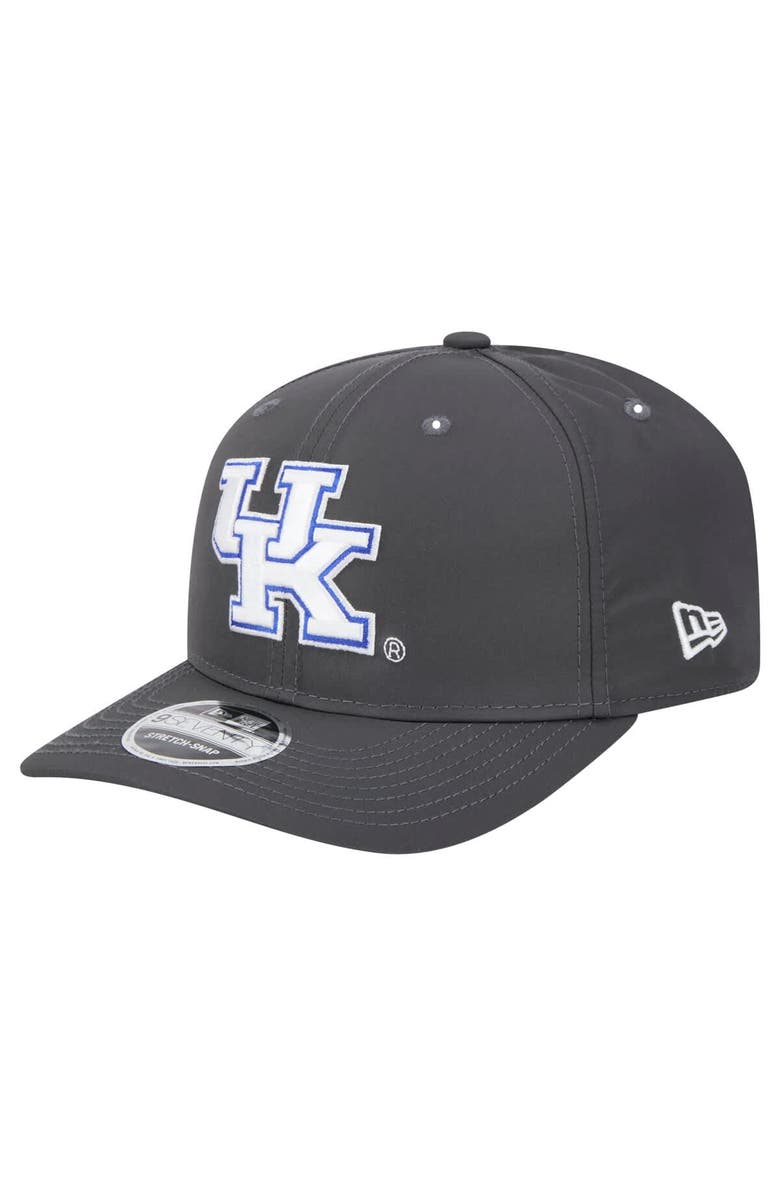 New Era Men's New Era Charcoal Kentucky Wildcats 9SEVENTY Stretch-Snap Hat, Main, color, 