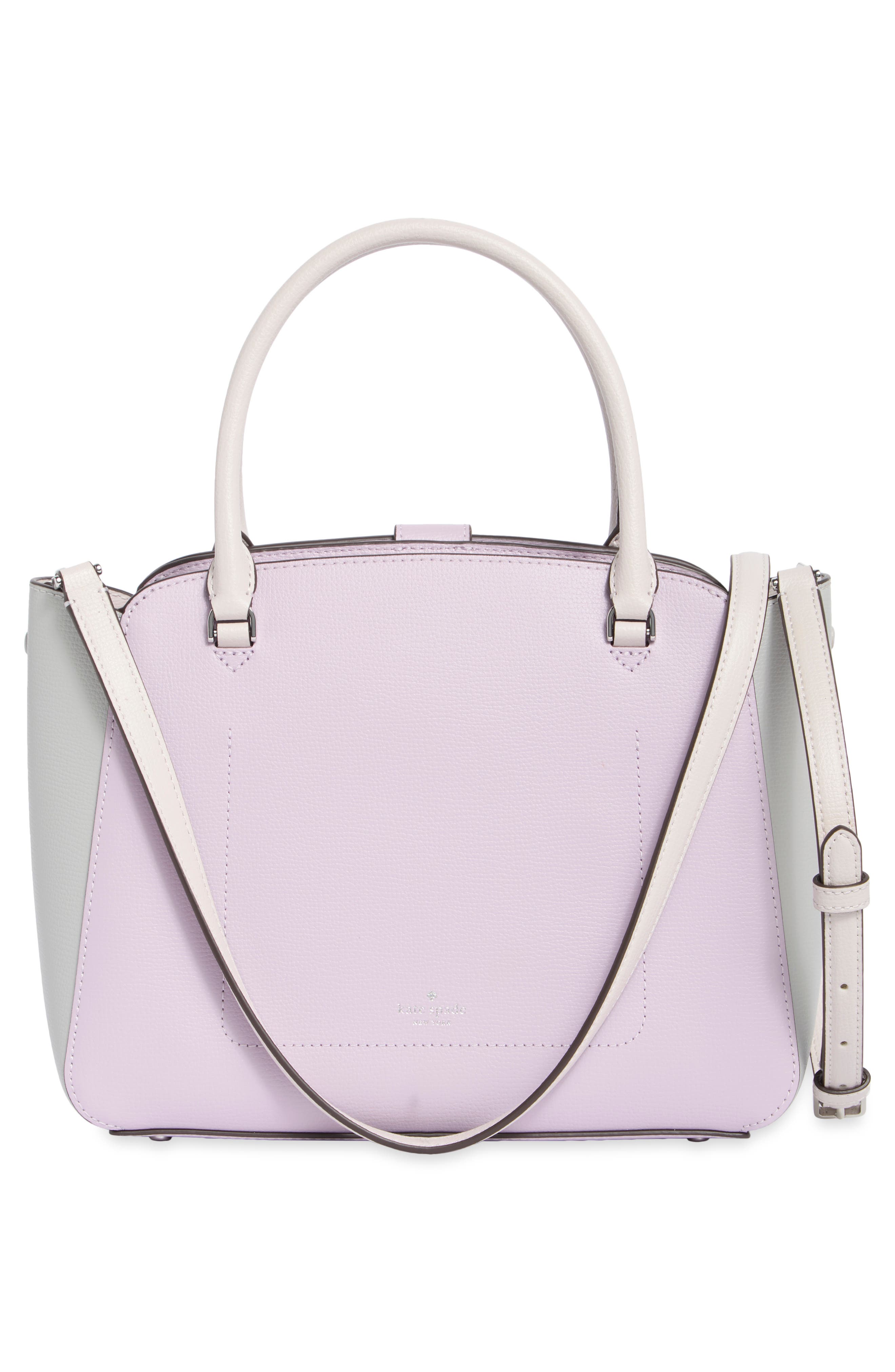 phoebe colorblock shoulder bag, Alternate, color, VIOLET MIST MULTI