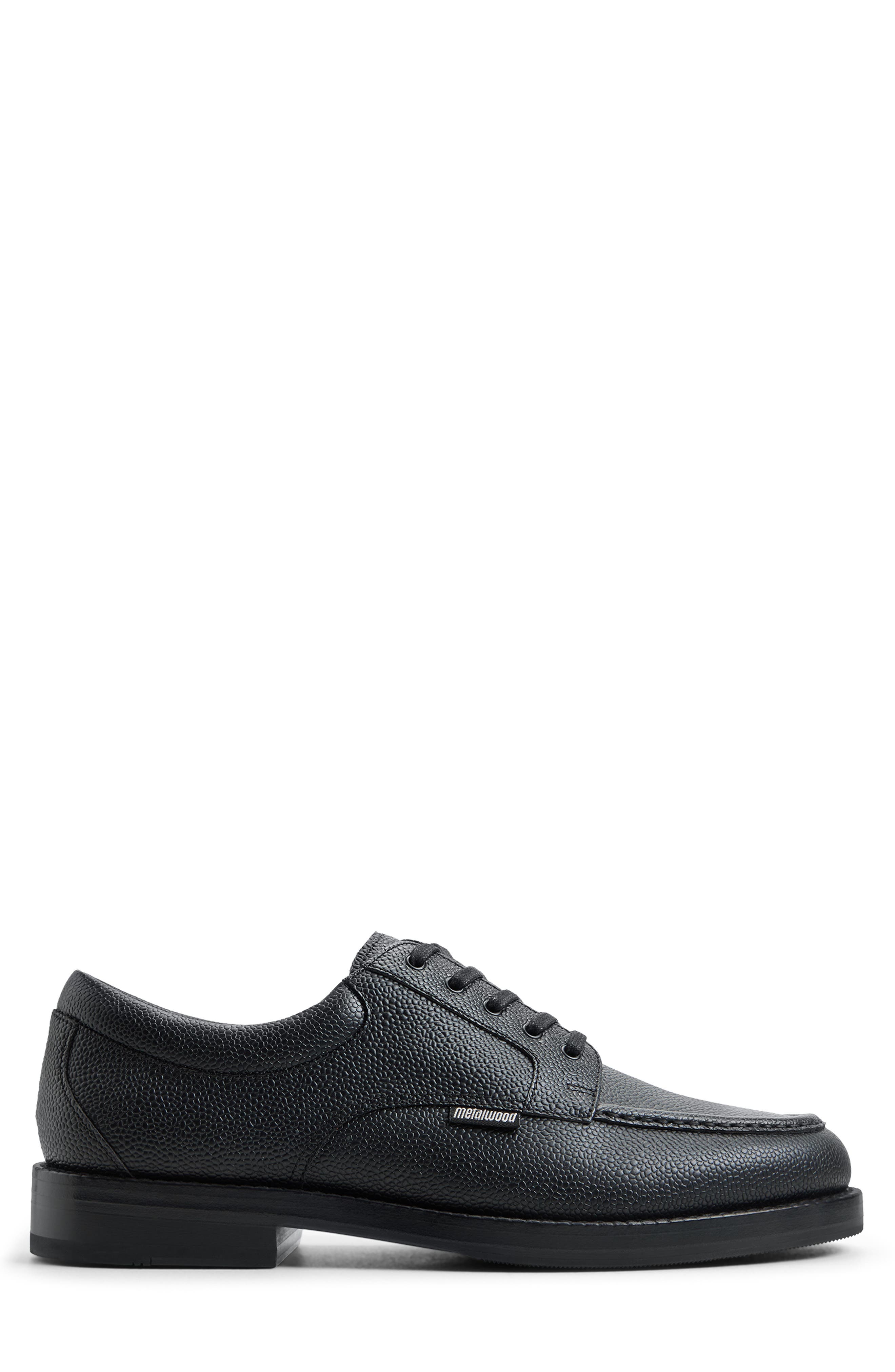 Sportocasin Leather Moc Derby, Alternate, color, BLACK
