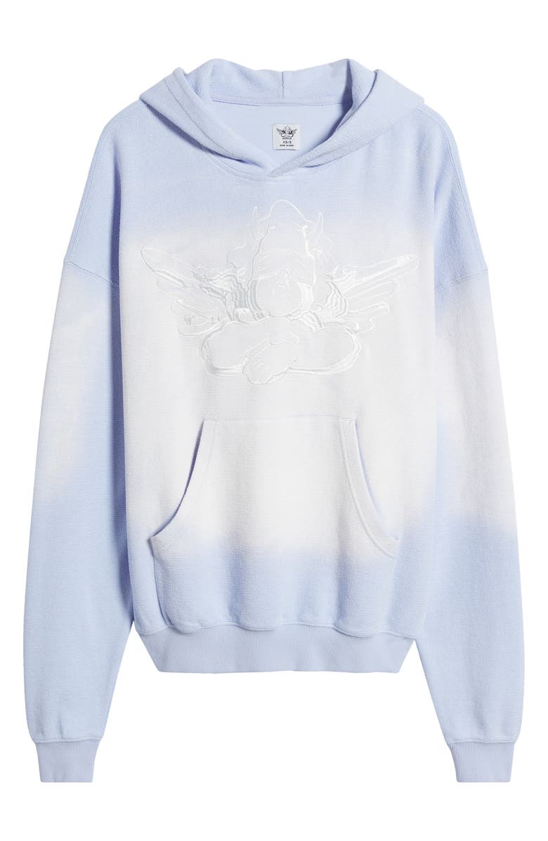 BOYS LIE Vows Embroidered Graphic Colorblock Colorblock Hoodie, Alternate, color, 