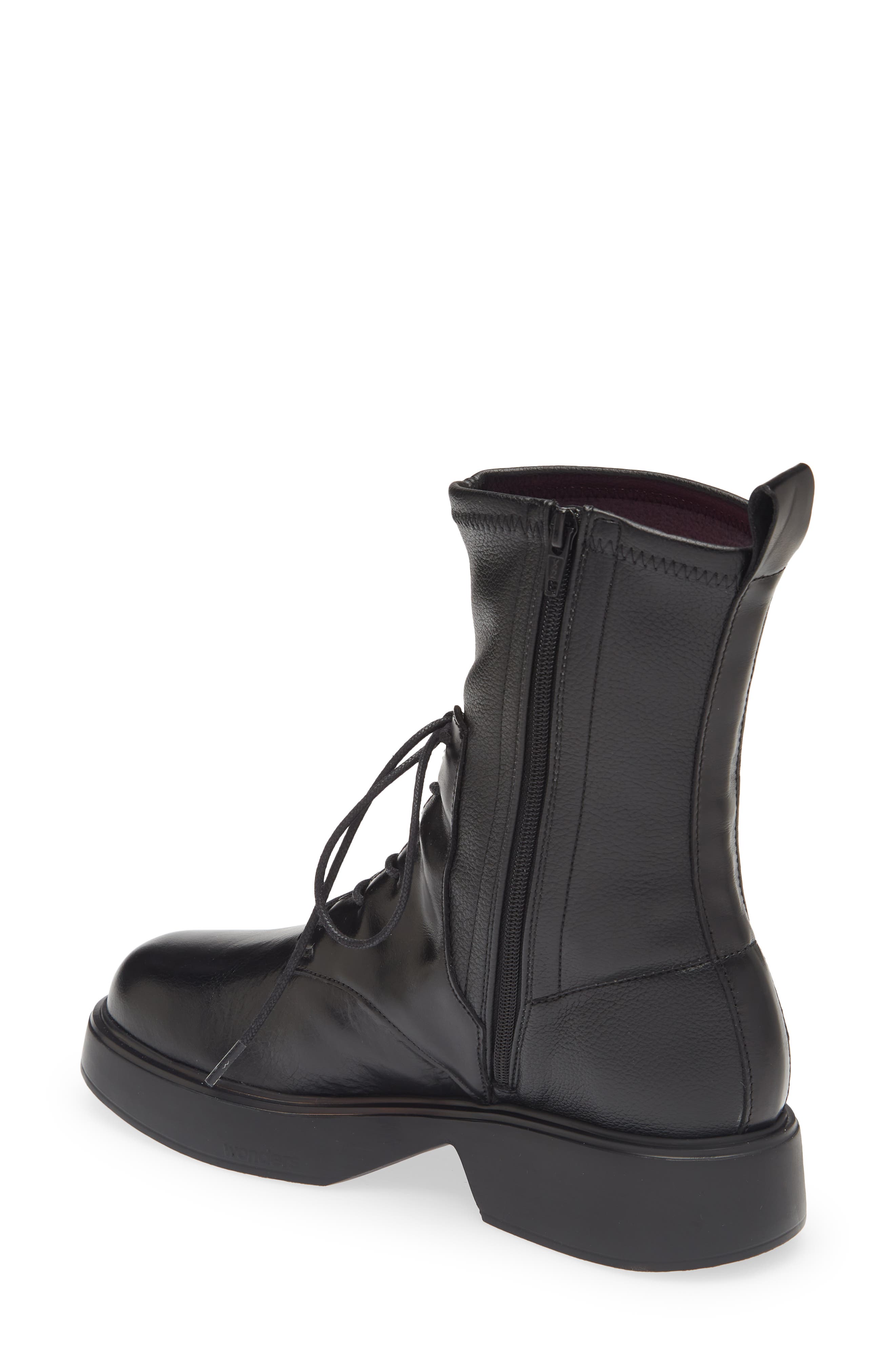 Wonders Leather Boot, Alternate, color, 