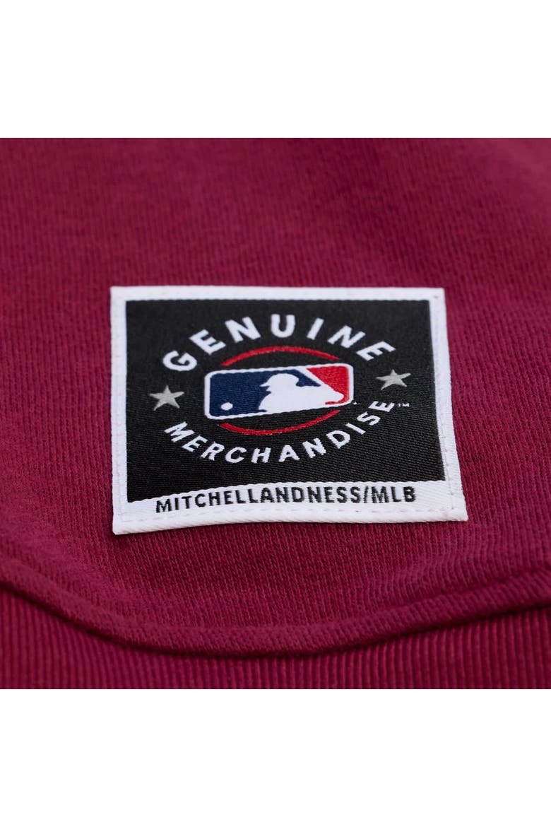 Women's Mitchell & Ness  Burgundy Philadelphia Phillies Script Sweatshirt, Alternate, color, Burgundy
