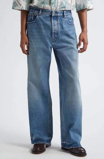 パンツ JACQUEMUS/LE DE NIMES LARGE DENIM Jacquemus - NAVY LE DE-NIMES LARGE JEANS – LE LABO STORE